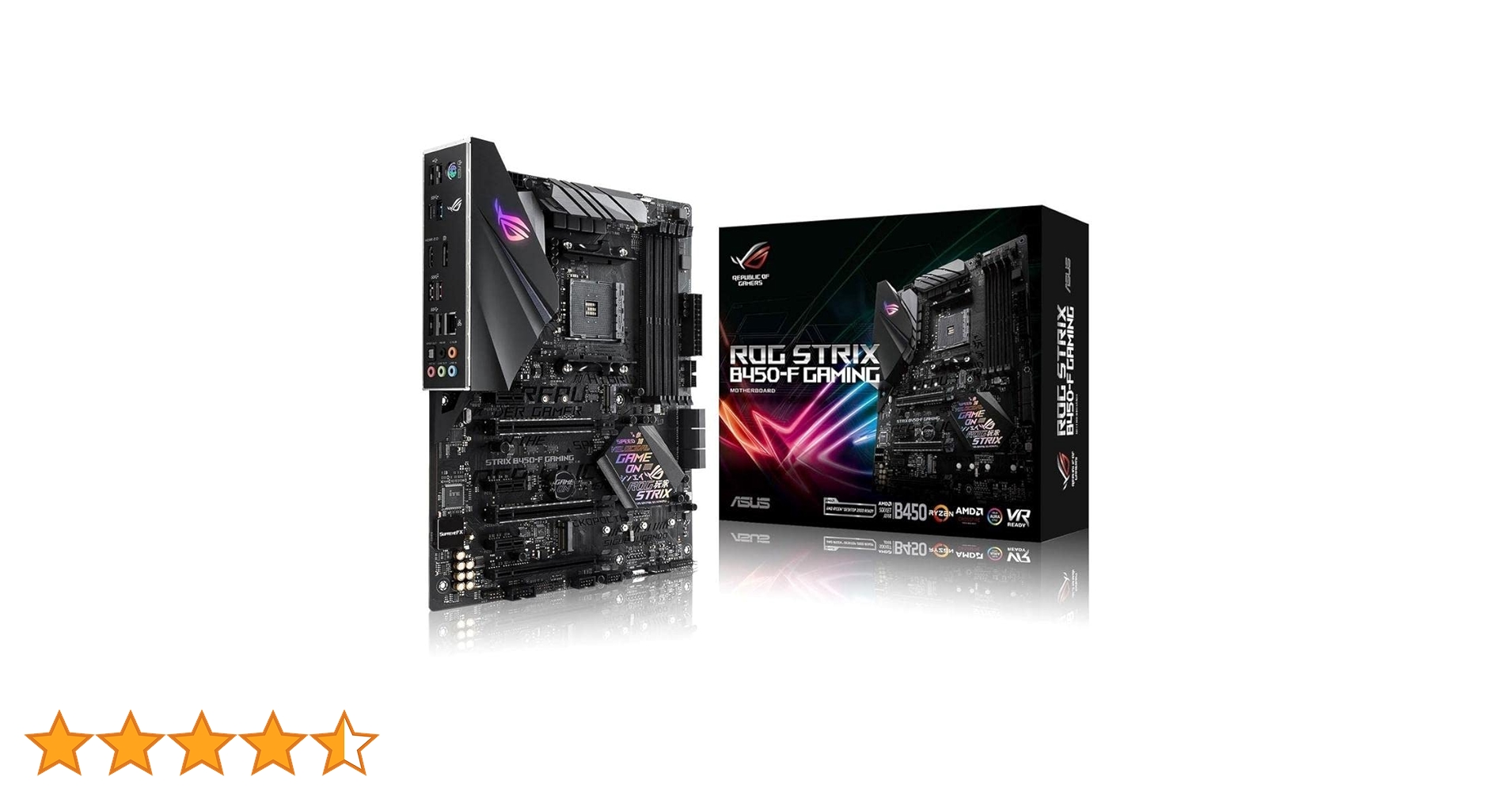 Amazon | ASUS AMD B450 搭載 AM4 マザーボード ROG STRIX B450-F